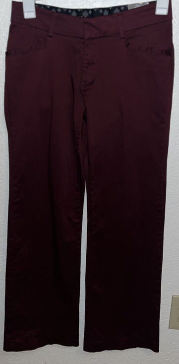 Lee Platinum Label Pants - Lee Platinum Label No-Gap Waistband Dress Pants Women’s Sz 2 Short Maroon